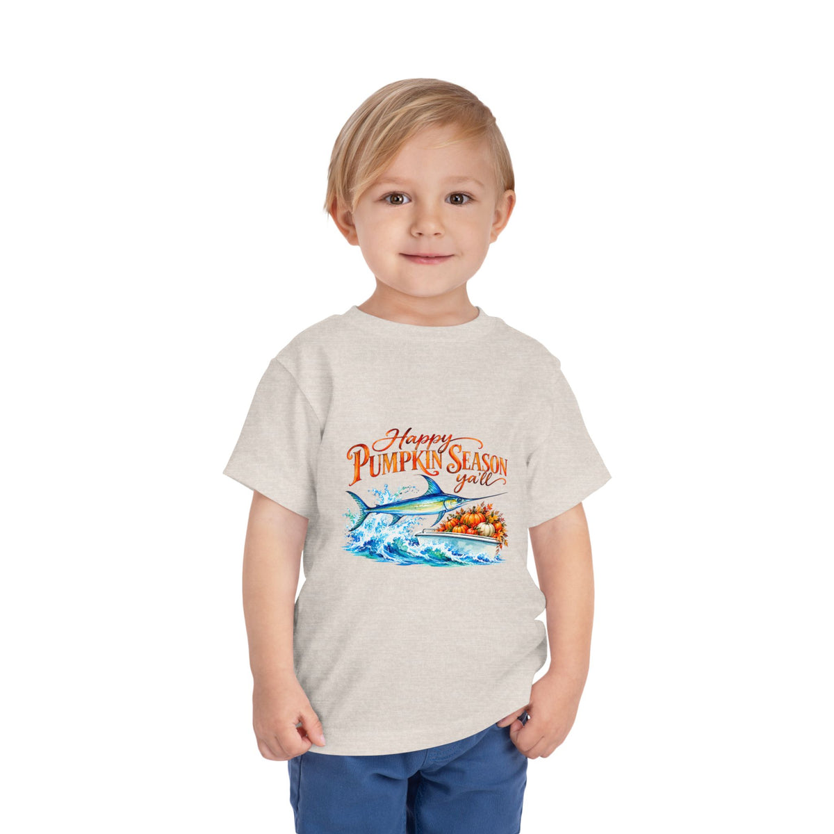 Toddler Pumpkin Swordfish Tee