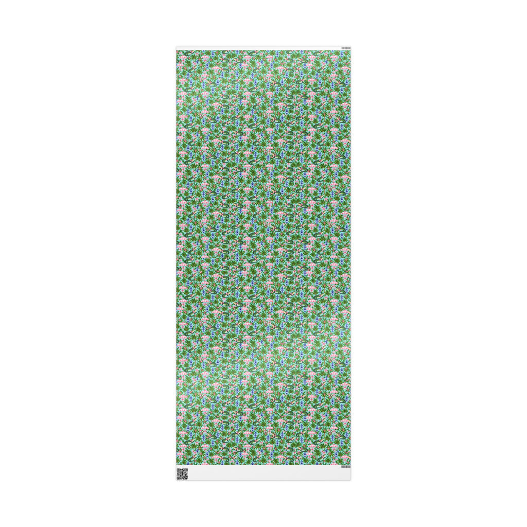 Palm Beach Crocodile Wrapping Paper